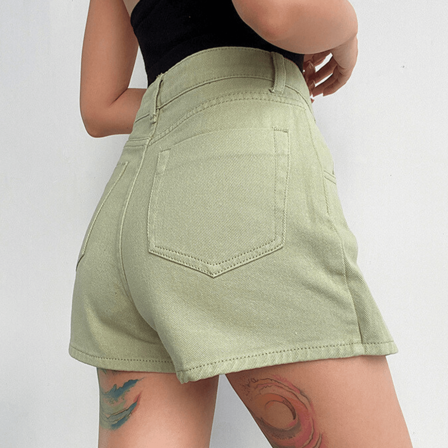 Emilie Denim Skort