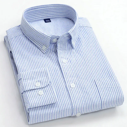 Langford Striped Button-Down